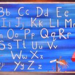 H2O Alphabet Oils On Canvas