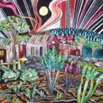 The Garden Oils On Hessian
